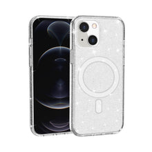 Load image into Gallery viewer, Terminator Style Glitter Powder MagSafe Magnetic Phone Case, For iPhone 13 Pro Max, For iPhone 13 Pro, For iPhone 13, For iPhone 13 mini