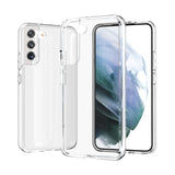 Shockproof Terminator Style Transparent Protective Phone Case, For Samsung Galaxy S22 5G, For Samsung Galaxy S22+ 5G, For Samsung Galaxy S22 Ultra 5G