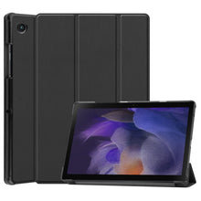 Load image into Gallery viewer, Three-folding Holder Custer Texture Leather Tablet Case, For Samsung Galaxy Tab A8 2021