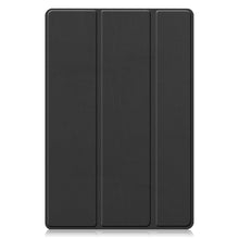 Load image into Gallery viewer, Three-folding Holder Custer Texture Leather Tablet Case, For Samsung Galaxy Tab A8 2021