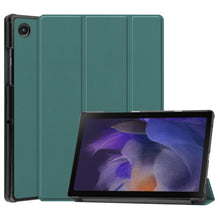 Load image into Gallery viewer, Three-folding Holder Custer Texture Leather Tablet Case, For Samsung Galaxy Tab A8 2021