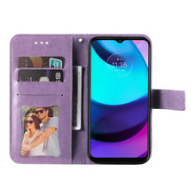 Load image into Gallery viewer, 7-petal Flowers Embossing Pattern Horizontal Flip CasePhone Case, For Motorola Moto E20 / E30 / E40, For Samsung Galaxy A03 EU Version, For Samsung Galaxy A03 Global, For Samsung Galaxy A33 5G, For Samsung Galaxy A53 5G