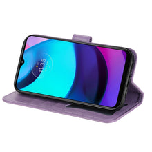 Load image into Gallery viewer, 7-petal Flowers Embossing Pattern Horizontal Flip CasePhone Case, For Motorola Moto E20 / E30 / E40, For Samsung Galaxy A03 EU Version, For Samsung Galaxy A03 Global, For Samsung Galaxy A33 5G, For Samsung Galaxy A53 5G