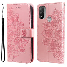 Load image into Gallery viewer, 7-petal Flowers Embossing Pattern Horizontal Flip CasePhone Case, For Motorola Moto E20 / E30 / E40, For Samsung Galaxy A03 EU Version, For Samsung Galaxy A03 Global, For Samsung Galaxy A33 5G, For Samsung Galaxy A53 5G