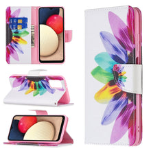 Load image into Gallery viewer, Colored Drawing Leather Phone Case, For Samsung Galaxy A03s 166mm