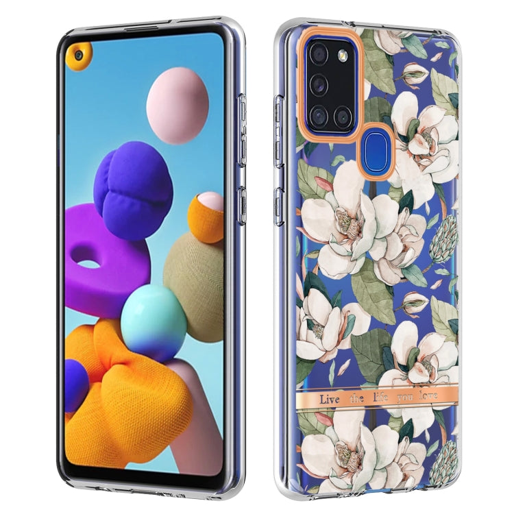 Flowers and Plants Series IMD TPU Phone Case, For Samsung Galaxy A12, For Samsung Galaxy A13, For Samsung Galaxy A21s, For Samsung Galaxy A32 4G, For Samsung Galaxy A32 5G, For Samsung Galaxy S21 5G, For Samsung Galaxy S21 Ultra 5G                     ...