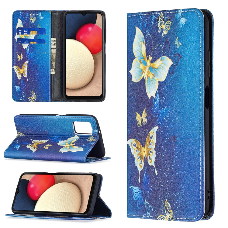 Invisible Magnetic Leather Phone Case, For Samsung Galaxy A03s 166mm