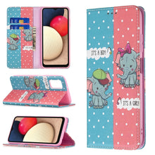 Load image into Gallery viewer, Invisible Magnetic Leather Phone Case, For Samsung Galaxy A03s 166mm