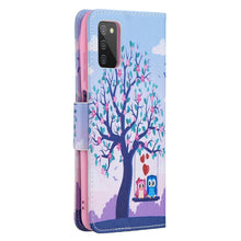Load image into Gallery viewer, Colored Drawing Leather Phone Case, For Samsung Galaxy A03s 166mm