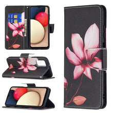 Load image into Gallery viewer, Colored Drawing Leather Phone Case, For Samsung Galaxy A03s 166mm
