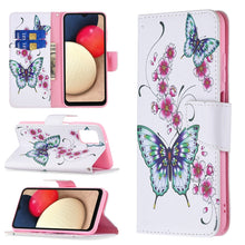 Load image into Gallery viewer, Colored Drawing Leather Phone Case, For Samsung Galaxy A03s 166mm