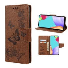 Load image into Gallery viewer, Butterfly Embossed Horizontal Flip Leather Phone Case with Card Slot &amp; Holder, For Samsung Galaxy A33 5G, For Samsung Galaxy A53 5G, For Xiaomi Redmi Note 11 Pro, For Xiaomi Redmi Note 11 5G