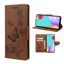 Load image into Gallery viewer, Butterfly Embossed Horizontal Flip Leather Phone Case with Card Slot &amp; Holder, For Samsung Galaxy A33 5G, For Samsung Galaxy A53 5G, For Xiaomi Redmi Note 11 Pro, For Xiaomi Redmi Note 11 5G