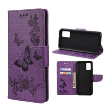 Load image into Gallery viewer, Butterfly Embossed Horizontal Flip Leather Phone Case with Card Slot &amp; Holder, For Samsung Galaxy A33 5G, For Samsung Galaxy A53 5G, For Xiaomi Redmi Note 11 Pro, For Xiaomi Redmi Note 11 5G