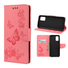 Load image into Gallery viewer, Butterfly Embossed Horizontal Flip Leather Phone Case with Card Slot &amp; Holder, For Samsung Galaxy A33 5G, For Samsung Galaxy A53 5G, For Xiaomi Redmi Note 11 Pro, For Xiaomi Redmi Note 11 5G