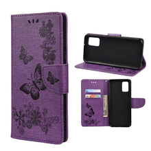 Load image into Gallery viewer, Butterfly Embossed Horizontal Flip Leather Phone Case with Card Slot &amp; Holder, For Samsung Galaxy A33 5G, For Samsung Galaxy A53 5G, For Xiaomi Redmi Note 11 Pro, For Xiaomi Redmi Note 11 5G