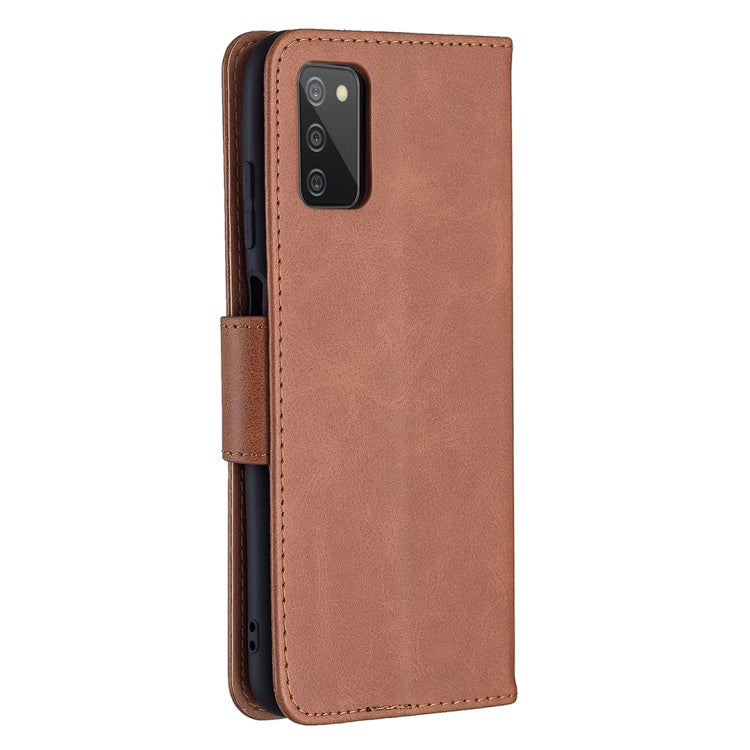 Retro Lambskin Leather Phone Case, For Samsung Galaxy A03s 166mm