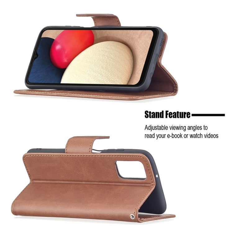 Retro Lambskin Leather Phone Case, For Samsung Galaxy A03s 166mm