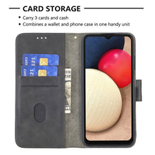 Load image into Gallery viewer, Matching Color Leather Phone Case, For Samsung Galaxy A03s 166mm