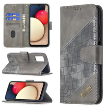 Load image into Gallery viewer, Matching Color Leather Phone Case, For Samsung Galaxy A03s 166mm