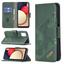 Load image into Gallery viewer, Matching Color Leather Phone Case, For Samsung Galaxy A03s 166mm