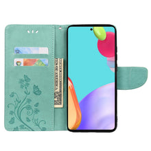 Load image into Gallery viewer, Butterfly Flower Pattern Horizontal Flip Leather Phone Case with Card Slot &amp; Holder, For Samsung Galaxy A33 5G, For Samsung Galaxy A53 5G, For Xiaomi Redmi Note 11 Pro, For Xiaomi Redmi Note 11