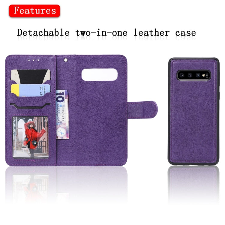 Solid Color Horizontal Flip Protective Case with Holder & Card Slots & Wallet & Photo Frame & Lanyard