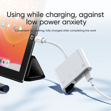 Load image into Gallery viewer, JOYROOM S-H142 4 in 1 8 Pin to SD / TF Card + 8 Pin Charge + USB Interface OTG Camera Reader Adapter