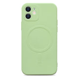 Liquid Silicone Full Coverage Magsafe Phone Case, For iPhone 12 mini, For iPhone 12, For iPhone 12 Pro, For iPhone 12 Pro Max, For iPhone 11, For iPhone 11 Pro