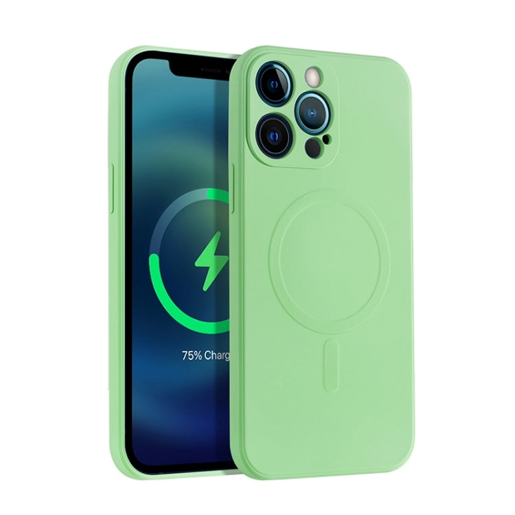 Liquid Silicone Full Coverage Magsafe Phone Case, For iPhone 12 mini, For iPhone 12, For iPhone 12 Pro, For iPhone 12 Pro Max, For iPhone 11, For iPhone 11 Pro