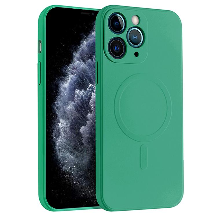 Liquid Silicone Full Coverage Magsafe Phone Case, For iPhone 12 mini, For iPhone 12, For iPhone 12 Pro, For iPhone 12 Pro Max, For iPhone 11, For iPhone 11 Pro