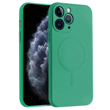 Load image into Gallery viewer, Liquid Silicone Full Coverage Magsafe Phone Case, For iPhone 11 Pro Max