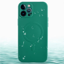 Load image into Gallery viewer, Liquid Silicone Full Coverage Magsafe Phone Case, For iPhone 11 Pro Max