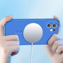 Load image into Gallery viewer, Liquid Silicone Full Coverage Magsafe Phone Case, For iPhone 11 Pro Max