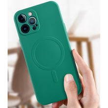 Load image into Gallery viewer, Liquid Silicone Full Coverage Magsafe Phone Case, For iPhone 11 Pro Max
