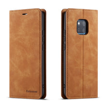 Load image into Gallery viewer, Forwenw Dream Series Oil Edge Strong Magnetism Horizontal Flip Leather Case with Holder &amp; Card Slots &amp; Wallet &amp; Photo Frame, For Huawei P Smart+ (2019), For Huawei Mate 20, For Huawei Mate 20 Pro, For Huawei Mate 20 Lite, For Huawei P20                ...