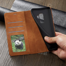 Load image into Gallery viewer, Forwenw Dream Series Oil Edge Strong Magnetism Horizontal Flip Leather Case with Holder &amp; Card Slots &amp; Wallet &amp; Photo Frame, For Galaxy S9+, For Galaxy S10, For Galaxy S10+, For Galaxy S10e, For iPhone 6s / 6, For iPhone 6s Plus / 6 Plus               ...