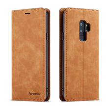 Load image into Gallery viewer, Forwenw Dream Series Oil Edge Strong Magnetism Horizontal Flip Leather Case with Holder &amp; Card Slots &amp; Wallet &amp; Photo Frame, For Galaxy S9+, For Galaxy S10, For Galaxy S10+, For Galaxy S10e, For iPhone 6s / 6, For iPhone 6s Plus / 6 Plus               ...
