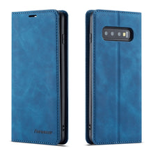 Load image into Gallery viewer, Forwenw Dream Series Oil Edge Strong Magnetism Horizontal Flip Leather Case with Holder &amp; Card Slots &amp; Wallet &amp; Photo Frame, For Galaxy S9+, For Galaxy S10, For Galaxy S10+, For Galaxy S10e, For iPhone 6s / 6, For iPhone 6s Plus / 6 Plus               ...