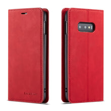 Load image into Gallery viewer, Forwenw Dream Series Oil Edge Strong Magnetism Horizontal Flip Leather Case with Holder &amp; Card Slots &amp; Wallet &amp; Photo Frame, For Galaxy S9+, For Galaxy S10, For Galaxy S10+, For Galaxy S10e, For iPhone 6s / 6, For iPhone 6s Plus / 6 Plus               ...