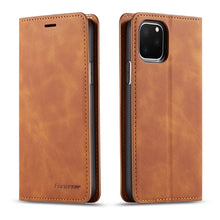 Load image into Gallery viewer, Forwenw Dream Series Oil Edge Strong Magnetism Horizontal Flip Leather Case with Holder &amp; Card Slots &amp; Wallet &amp; Photo Frame, For Galaxy S9+, For Galaxy S10, For Galaxy S10+, For Galaxy S10e, For iPhone 6s / 6, For iPhone 6s Plus / 6 Plus               ...