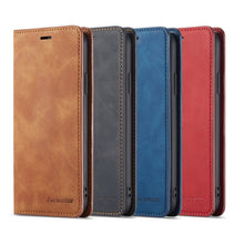 Load image into Gallery viewer, Forwenw Dream Series Oil Edge Strong Magnetism Horizontal Flip Leather Case with Holder &amp; Card Slots &amp; Wallet &amp; Photo Frame, For iPhone XS Max, For iPhone XS / X, For Xiaomi Redmi Note 7, For Xiaomi Redmi Note 7 Pro, For Xiaomi Redmi Note 8 Pro        ...