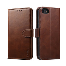 Load image into Gallery viewer, GUSSIM Magnetic Horizontal Flip Leather Case with Holder &amp; Card Slots &amp; &amp; Wallet, For iPhone 8  / 7