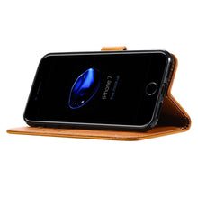 Load image into Gallery viewer, GUSSIM Magnetic Horizontal Flip Leather Case with Holder &amp; Card Slots &amp; &amp; Wallet, For iPhone 8  / 7