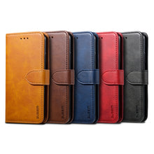 Load image into Gallery viewer, GUSSIM Magnetic Horizontal Flip Leather Case with Holder &amp; Card Slots &amp; &amp; Wallet, For iPhone 8  / 7