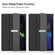 Load image into Gallery viewer, 3-Fold Holder Leather Tablet Case, For Samsung Galaxy Tab A8 2021 SM-X205