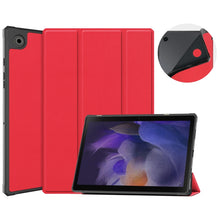 Load image into Gallery viewer, 3-Fold Holder Leather Tablet Case, For Samsung Galaxy Tab A8 2021 SM-X205