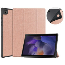 Load image into Gallery viewer, 3-Fold Holder Leather Tablet Case, For Samsung Galaxy Tab A8 2021 SM-X205