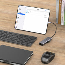 Load image into Gallery viewer, amalink 95122D Type-C / USB-C to RJ45 + 2 Ports USB + PD 3.0 Multi-function HUB, 95122D