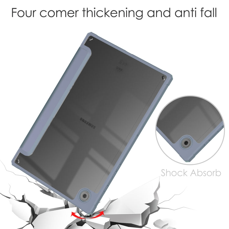 Acrylic Smart Leather Tablet Case, For Samsung Galaxy Tab A8 2021 SM-X205